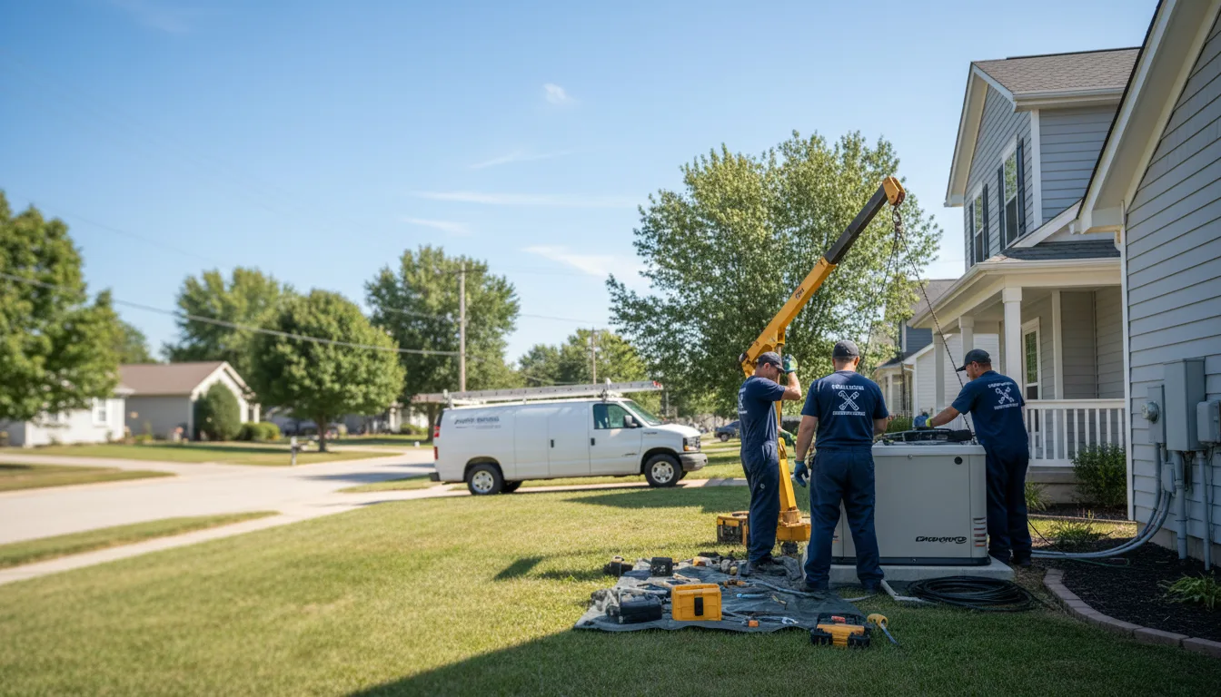 Generator Installation in Amory, MS near me